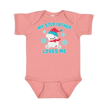 Inktastic Polar Bear My Step Father Loves Me in Santa Hat Gift Baby Boy or Baby Girl Bodysuit
Inktastic Polar Bear My Step Father Loves Me in Santa Hat Gift Baby Boy or Baby Girl Bodysuit