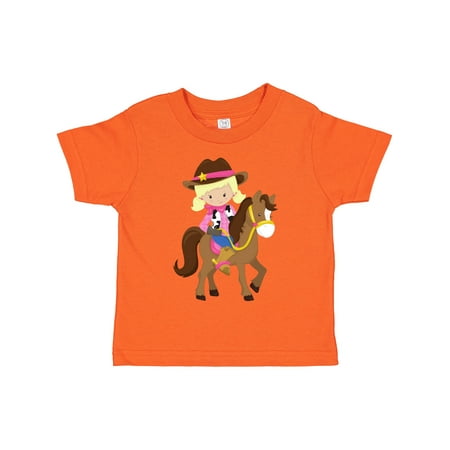 Inktastic Cowgirl Sheriff Horse Western Blonde Hair Gift Toddler Toddler Girl T-Shirt
Inktastic Cowgirl Sheriff Horse Western Blonde Hair Gift Toddler Toddler Girl T-Shirt