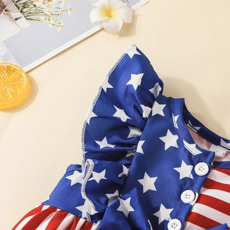 Hunpta Infant Girls Sleeveless Independence Day Stars Striped Printed Romper Newborn Bowknot Ruffles Bodysuits Headbands
Hunpta Infant Girls Sleeveless Independence Day Stars Striped Printed Romper Newborn Bowknot Ruffles Bodysuits Headbands