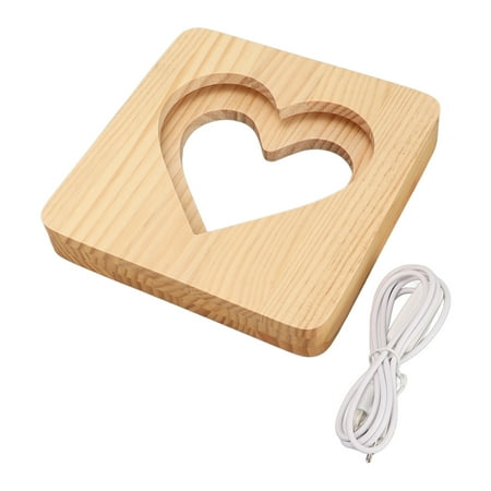 Big sale Wooden 3D Lamp Romantic Heart Shaped USB Connection Warm Ambience LED Night Light for Bedroom Office Cafe
Big sale Wooden 3D Lamp Romantic Heart Shaped USB Connection Warm Ambience LED Night Light for Bedroom Office Cafe