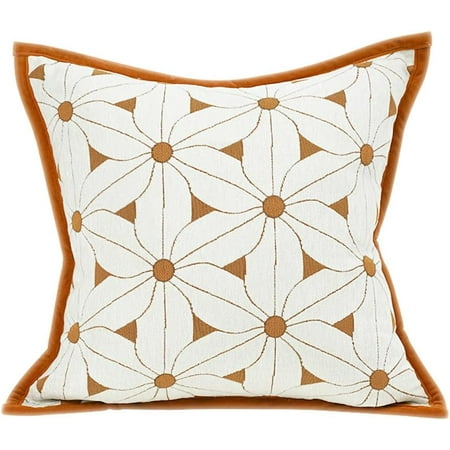 16x16 Inches Throw Pillow Cushion Cover - Tawny Flower Blossoms Pattern Luxury Modern Fashion Style Couch Sofa Pillow Covers without Core for Living Room Bedroom
16x16 Inches Throw Pillow Cushion Cover - Tawny Flower Blossoms Pattern Luxury Modern Fashion Style Couch Sofa Pillow Covers without Core for Living Room Bedroom