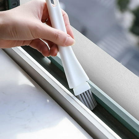 MEIDELI Groove Cleaning Brush 4Pcs Deep Cleaning Multi-purpose Excellent Window Groove Cleaning Dusting Cloth
