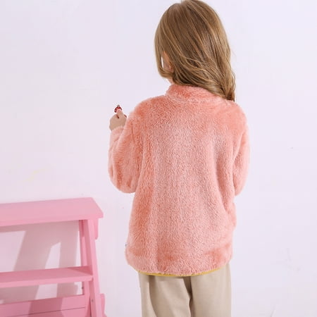 Gubotare Toddler Girl Clothes Toddler Baby Kids Girls Fleece Coat Winter Windproof Thicken Coat Plush Long Jacket Warm Button Outerwear with Pockets (12M-9T)
Gubotare Toddler Girl Clothes Toddler Baby Kids Girls Fleece Coat Winter Windproof Thicken Coat Plush Long Jacket Warm Button Outerwear with Pockets (12M-9T)
