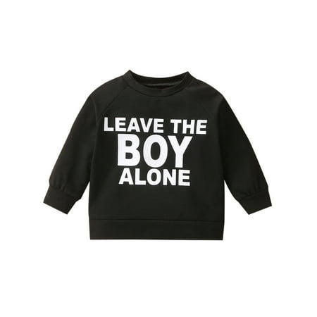 Frobukio Newborn Baby Boys Crewneck Sweatshirt Letter Print Long Sleeve Pullover Tops Fall Winter Clothes Black Boy 0-6 Months
Frobukio Newborn Baby Boys Crewneck Sweatshirt Letter Print Long Sleeve Pullover Tops Fall Winter Clothes Black Boy 0-6 Months
