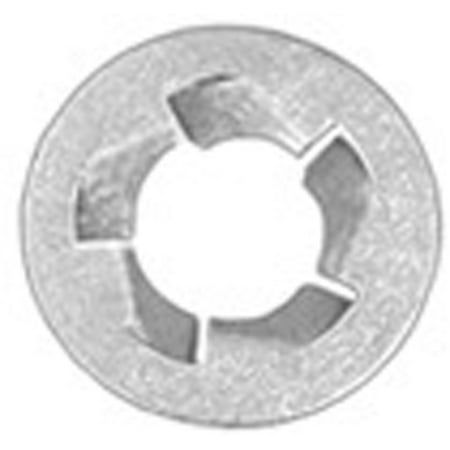 AMZ Clips And Fasteners 9/64 (#6) Pushnut Bolt Retainer 11/32 O.D. Zinc