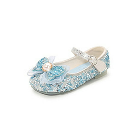 Rotosw Kids Flats Bow Dress Shoes Comfort Mary Jane Sandals Girl s Princess Shoe Girls Cute Ankle Strap Leather Blue 7C
Rotosw Kids Flats Bow Dress Shoes Comfort Mary Jane Sandals Girl s Princess Shoe Girls Cute Ankle Strap Leather Blue 7C