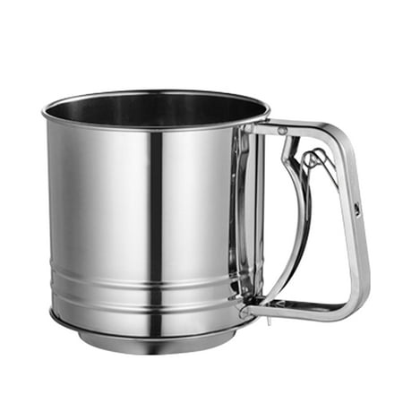 Stainless Steel Flour Sieve Fine Mesh Filter Flour Sifter Hand Held Shaker Sugar Powder Kitchen Strainer Baking Tool for Chocola
Stainless Steel Flour Sieve Fine Mesh Filter Flour Sifter Hand Held Shaker Sugar Powder Kitchen Strainer Baking Tool for Chocola
