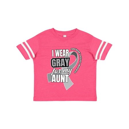 Inktastic I Wear Gray For My Aunt Parkinsons Disease Awareness Gift Toddler Boy or Toddler Girl T-Shirt
Inktastic I Wear Gray For My Aunt Parkinsons Disease Awareness Gift Toddler Boy or Toddler Girl T-Shirt