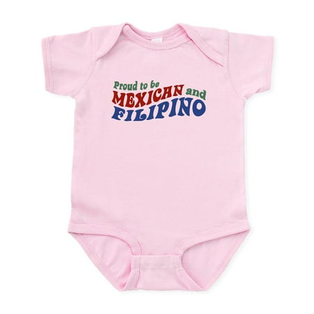 CafePress - Proud To Be Mexican And Filipino Infant Bodysuit - Baby Light Bodysuit Size Newborn - 24 Months
CafePress - Proud To Be Mexican And Filipino Infant Bodysuit - Baby Light Bodysuit Size Newborn - 24 Months