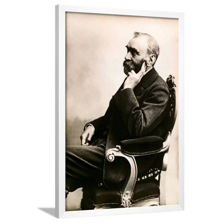 Alfred Bernhard Nobel Framed Print Wall Art