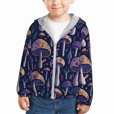 Vsdgher Floral Hippie Mushrooms Kids Sun Protection Hoodie with Zip Rash Guard Tops Children s Long Sleeve Sun Protection Clothing - 4 Years
Vsdgher Floral Hippie Mushrooms Kids Sun Protection Hoodie with Zip Rash Guard Tops Children s Long Sleeve Sun Protection Clothing - 4 Years