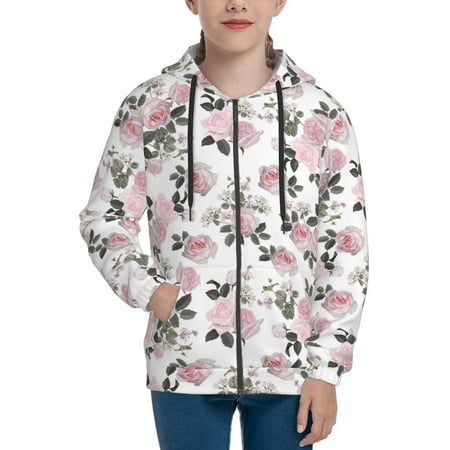 Hoodies for Women Rose Flowers Green Leaves Long Sleeve Sweatshirt Drawstring Zip Up Hoodie with Pockets Teen Girl Clothes
Hoodies for Women Rose Flowers Green Leaves Long Sleeve Sweatshirt Drawstring Zip Up Hoodie with Pockets Teen Girl Clothes