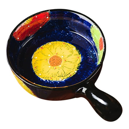 Qeeadeea Ceramic Soup Bowl With Handle 600ml Small Round Casserole Dish For Oven Deep Lasagna Pan Ceramic-600ml 21oz
Qeeadeea Ceramic Soup Bowl With Handle 600ml Small Round Casserole Dish For Oven Deep Lasagna Pan Ceramic-600ml 21oz