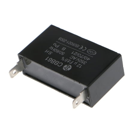 AUTONE Black 12uF Generator Capacitor Generator CBB61 12uF 50/60Hz 350VAC Fan Motor
AUTONE Black 12uF Generator Capacitor Generator CBB61 12uF 50/60Hz 350VAC Fan Motor