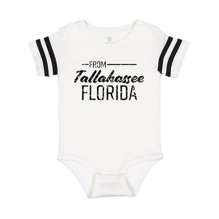 Inktastic From Tallahassee Florida in Black Distressed Text Gift Baby Boy or Baby Girl Bodysuit
Inktastic From Tallahassee Florida in Black Distressed Text Gift Baby Boy or Baby Girl Bodysuit
