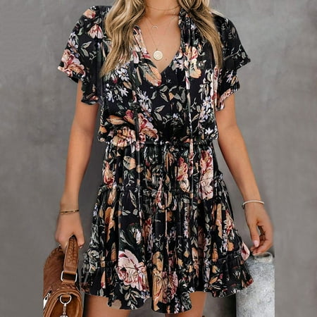 TIANEK Corset Anniversary Celebration Glossy Summer Women Dress Casual Sleeveless Crew Neck Floral Printed Clearance
TIANEK Corset Anniversary Celebration Glossy Summer Women Dress Casual Sleeveless Crew Neck Floral Printed Clearance