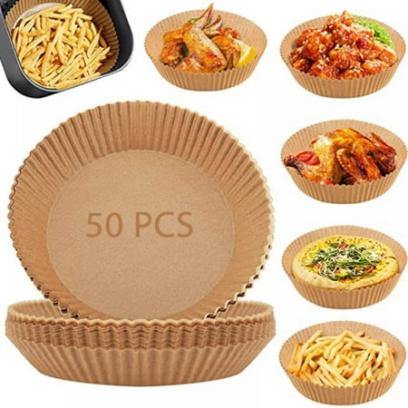 50pcs Air Fryer Disposable Paper Liner Air Fryer Liners Natural Parchment Paper Non-Stick Air Fryer Liners Cooking Paper Air Fryer Liner for Air Fryer Steamer Microwave
50pcs Air Fryer Disposable Paper Liner Air Fryer Liners Natural Parchment Paper Non-Stick Air Fryer Liners Cooking Paper Air Fryer Liner for Air Fryer Steamer Microwave