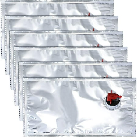 6 Pieces Emergency water bag Outdoor emergency water bag wine bag water bag for beverage juice thermal storage bag(15 L)
6 Pieces Emergency water bag Outdoor emergency water bag wine bag water bag for beverage juice thermal storage bag(15 L)