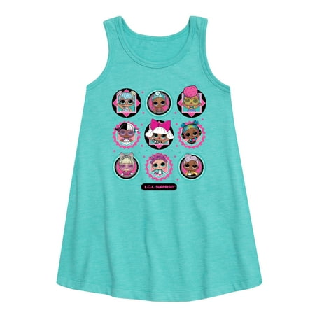 LOL Surprise! Dolls - All Dolls Together - Toddler & Youth Girls A-line Dress
LOL Surprise! Dolls - All Dolls Together - Toddler & Youth Girls A-line Dress