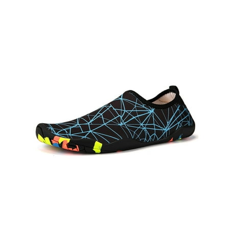 Rockomi Womens Mens Aqua Socks Quick Dry Beach Shoe Swim Water Shoes Unisex Casual Lightweight Flats Comfort Surfing Lake Blue 9
Rockomi Womens Mens Aqua Socks Quick Dry Beach Shoe Swim Water Shoes Unisex Casual Lightweight Flats Comfort Surfing Lake Blue 9