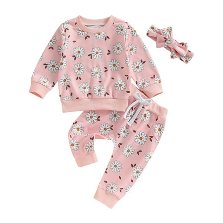Calsunbaby Kids Toddler Baby Girls 3PCS Outfits Set Long Sleeve Floral Tops Drawstring Pants Headband Suit Fall Clothes
Calsunbaby Kids Toddler Baby Girls 3PCS Outfits Set Long Sleeve Floral Tops Drawstring Pants Headband Suit Fall Clothes