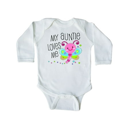 Inktastic My Auntie Loves Me- cute dragonfly Gift Baby Boy or Baby Girl Long Sleeve Bodysuit
Inktastic My Auntie Loves Me- cute dragonfly Gift Baby Boy or Baby Girl Long Sleeve Bodysuit