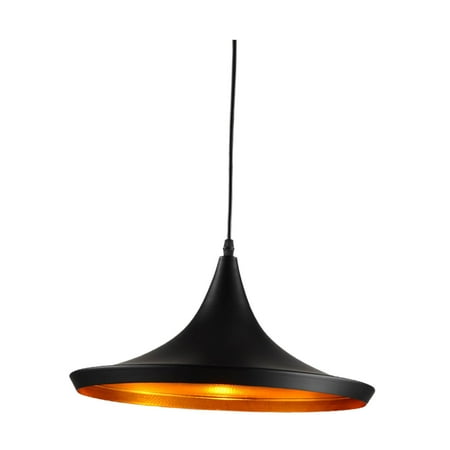 Modern Pendant Light Ceiling Lamp Lighting Hanging for Living room type bar Home Trumpet Black17x36cm
Modern Pendant Light Ceiling Lamp Lighting Hanging for Living room type bar Home Trumpet Black17x36cm