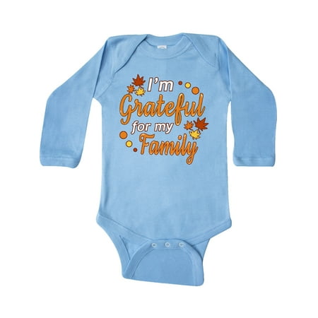 Inktastic I m Grateful for my Family in Orange with Fall Leaves Gift Baby Boy or Baby Girl Long Sleeve Bodysuit
Inktastic I m Grateful for my Family in Orange with Fall Leaves Gift Baby Boy or Baby Girl Long Sleeve Bodysuit