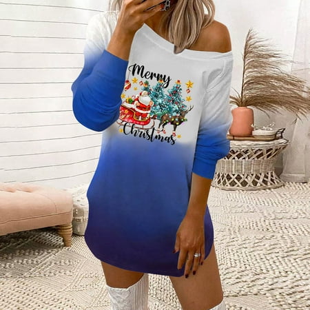 jsaierl Womens Sweatshirt Dress Christmas Long Sleeve Winter Dresses Holiday Print Hoodies Shirt Dress Fall Color Block Casual Dresses
jsaierl Womens Sweatshirt Dress Christmas Long Sleeve Winter Dresses Holiday Print Hoodies Shirt Dress Fall Color Block Casual Dresses