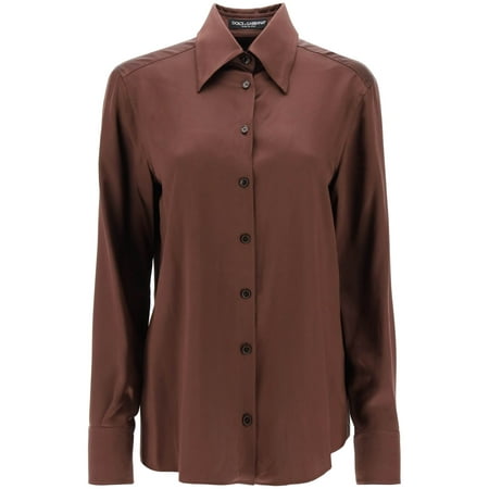 Dolce & Gabbana Silk Satin Shirt Women