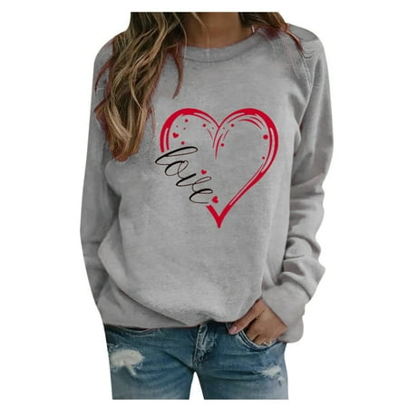 Pianpianzi Scrub Women Set Womens Shirts Loose Fit Stylish Top Women s Casual Round Neck Long Sleeve Heart Print Loose Pullover Hoodie
Pianpianzi Scrub Women Set Womens Shirts Loose Fit Stylish Top Women s Casual Round Neck Long Sleeve Heart Print Loose Pullover Hoodie