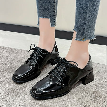 ZMHEGW Women Boots Ankle Autumn And Winter Solid Color Comtable Round Toe Square Heel Lace Up Boots Shoes
ZMHEGW Women Boots Ankle Autumn And Winter Solid Color Comtable Round Toe Square Heel Lace Up Boots Shoes