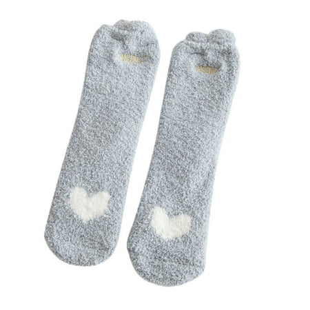 Zlekejiko Womens Fleece Socks Slipper Cartoon Fuzzy Home Embroidery Winter Soft Warm Thick Socks
Zlekejiko Womens Fleece Socks Slipper Cartoon Fuzzy Home Embroidery Winter Soft Warm Thick Socks