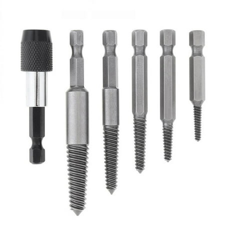 ZUARFY Extractor Set Damaged Peeled Screw Broken Drill Bolt Water Pipe Remover Tool Kit
ZUARFY Extractor Set Damaged Peeled Screw Broken Drill Bolt Water Pipe Remover Tool Kit