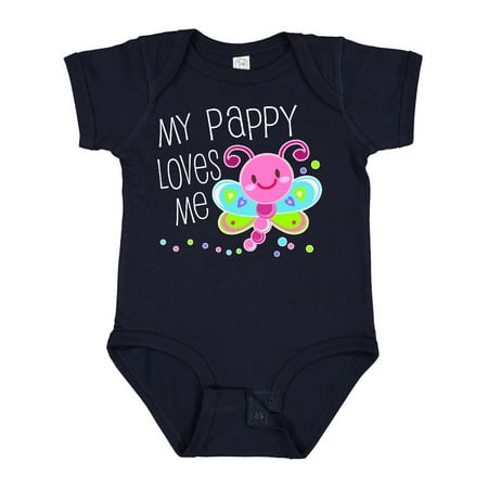 Inktastic My Pappy Loves Me- Cute Dragonfly Gift Baby Boy or Baby Girl Bodysuit
Inktastic My Pappy Loves Me- Cute Dragonfly Gift Baby Boy or Baby Girl Bodysuit