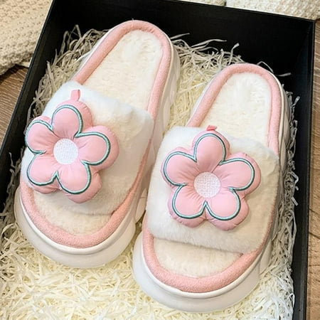 CoCopeanut 2022 Heart Modelling Design Fluffy Fur Slippers Women Winter Warm Closed Plush Home Slippers Platform Height 4cm Women Shoes
CoCopeanut 2022 Heart Modelling Design Fluffy Fur Slippers Women Winter Warm Closed Plush Home Slippers Platform Height 4cm Women Shoes