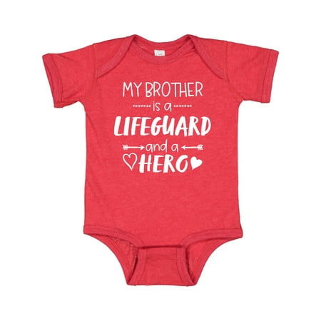 Inktastic My Brother is a Lifeguard and a Hero with Hearts Gift Baby Boy or Baby Girl Bodysuit
Inktastic My Brother is a Lifeguard and a Hero with Hearts Gift Baby Boy or Baby Girl Bodysuit