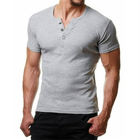 Male Casual Solid Color Top Shirt V Neck Blouse Solid Raglan Sleeve Button Tops Blouse T Shirt Mens Clothes Winter Trendy Long Sleep Shirt Men
Male Casual Solid Color Top Shirt V Neck Blouse Solid Raglan Sleeve Button Tops Blouse T Shirt Mens Clothes Winter Trendy Long Sleep Shirt Men