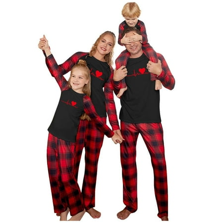 Dadaria Christmas Pajamas for Family Matching Family Sets Christmas Casual Printed Top With Bottom Outfits Home Wear Black Kids 8-9 Years
Dadaria Christmas Pajamas for Family Matching Family Sets Christmas Casual Printed Top With Bottom Outfits Home Wear Black Kids 8-9 Years