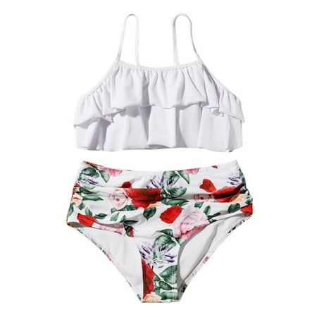 Baby Girl Bathing Suit Toddler Girls Two Piece Swimsuit Halter Top Bikini Bottoms Swimming Suit
Baby Girl Bathing Suit Toddler Girls Two Piece Swimsuit Halter Top Bikini Bottoms Swimming Suit