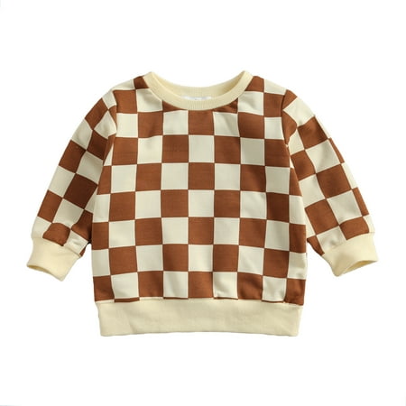 Binpure Kids Baby Fashion Plaid Print Top Stylish Long Sleeve Top for Children Boys Girls
Binpure Kids Baby Fashion Plaid Print Top Stylish Long Sleeve Top for Children Boys Girls