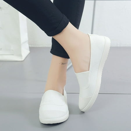 Casual Shoes Women Girls Round Toe Solid Casual Loafers Singles Doug Canvas Shoes
Casual Shoes Women Girls Round Toe Solid Casual Loafers Singles Doug Canvas Shoes