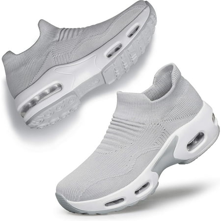 Omagie Womens Walking Shoes Slip on Sock Sneakers Lady Girls Nurse Mesh Air Cushion Platform Loafers Fashion Casual
Omagie Womens Walking Shoes Slip on Sock Sneakers Lady Girls Nurse Mesh Air Cushion Platform Loafers Fashion Casual