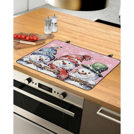 Pink Snowman Christmas Stove Top Covers for Electric Stove Heat Insulation Fireproof Glass Cooktop Cover Counter Top Glass Stove Cover for Prevent Scratches 36 x21 Snowflake Xmas Winter
Pink Snowman Christmas Stove Top Covers for Electric Stove Heat Insulation Fireproof Glass Cooktop Cover Counter Top Glass Stove Cover for Prevent Scratches 36 x21 Snowflake Xmas Winter