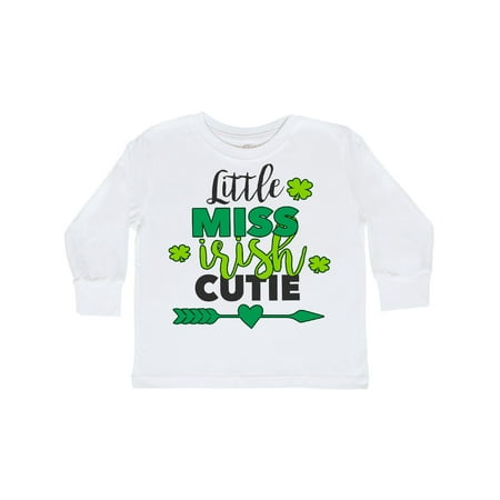 Inktastic Little Miss Irish Cutie with Shamrocks and Arrow Gift Toddler Toddler Girl Long Sleeve T-Shirt
Inktastic Little Miss Irish Cutie with Shamrocks and Arrow Gift Toddler Toddler Girl Long Sleeve T-Shirt