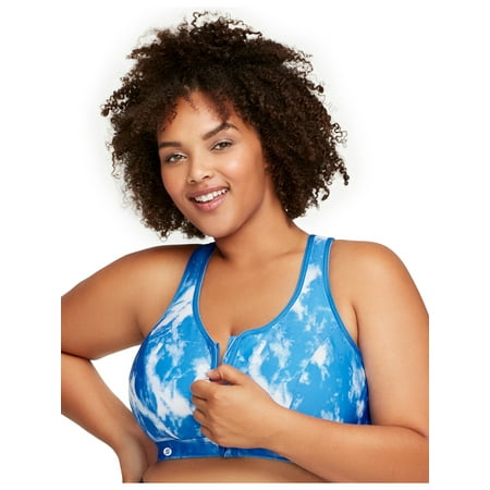 Glamorise Full Figure Plus Size Zip Up Front-Closure Sports Bra Wirefree #9266
Glamorise Full Figure Plus Size Zip Up Front-Closure Sports Bra Wirefree #9266