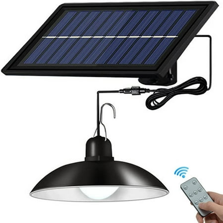 DONGPAI Solar Pendant Lights Outdoor Solar Shed Lights by Remote Control Dimmable Lighting Waterproof Outdoor Hanging Lights for Garden Patio Garage Camp
DONGPAI Solar Pendant Lights Outdoor Solar Shed Lights by Remote Control Dimmable Lighting Waterproof Outdoor Hanging Lights for Garden Patio Garage Camp