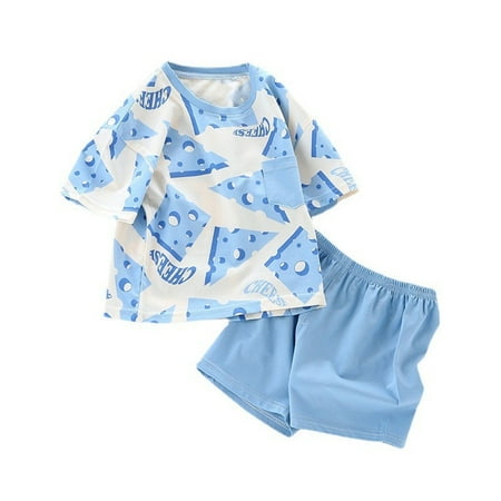 Summer New Home Furnishings Thin Short Sleeve Two Piece Set for Boys Cartoon Air Conditioning Clothing Pajamas Cotton Set
Summer New Home Furnishings Thin Short Sleeve Two Piece Set for Boys Cartoon Air Conditioning Clothing Pajamas Cotton Set