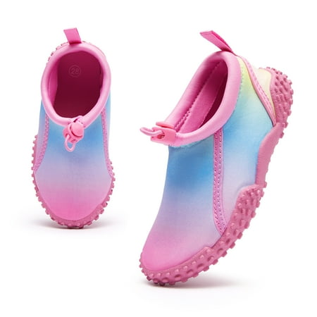 K KomForme Kids Beach Water Shoes Quick Dry Gradient Pink Aqua Socks Barefoot Beach Sports Swim Pool 11M
K KomForme Kids Beach Water Shoes Quick Dry Gradient Pink Aqua Socks Barefoot Beach Sports Swim Pool 11M
