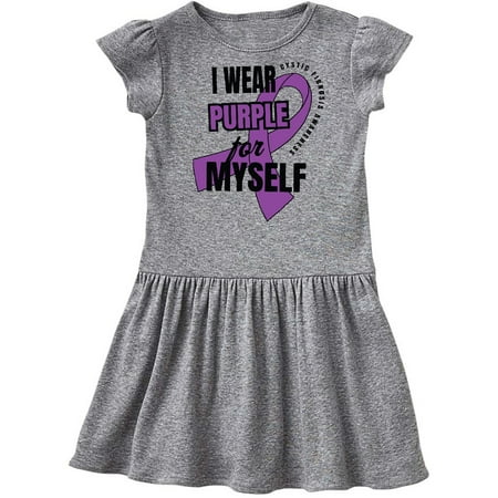 Inktastic I Wear Purple For Myself Cystic Fibrosis Awareness Gift Toddler Girl Dress
Inktastic I Wear Purple For Myself Cystic Fibrosis Awareness Gift Toddler Girl Dress